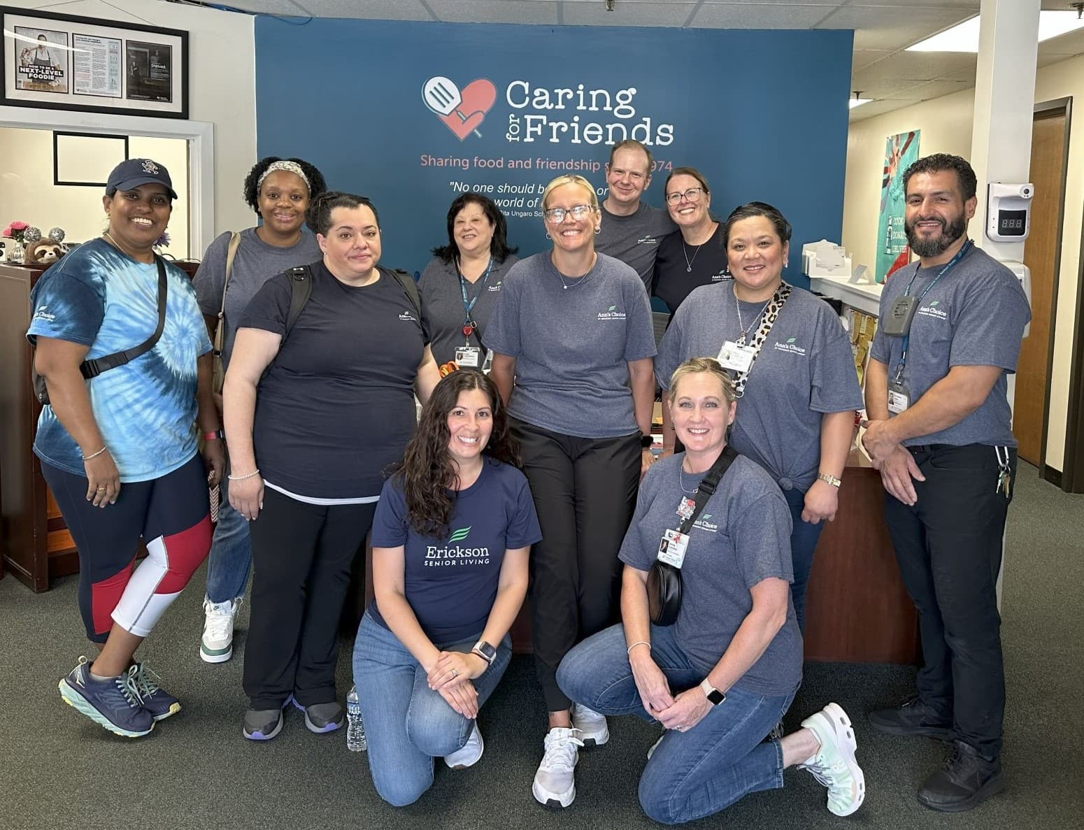 Ann’s Choice Employees Volunteer to Support Local Families in Need