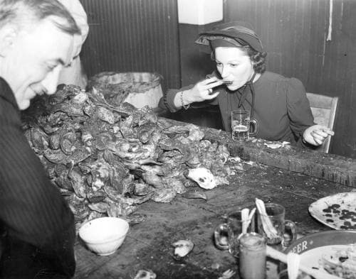 A. Aubrey Bodine's Legacy Captured in 'Maryland Oyster Roast (1938)'