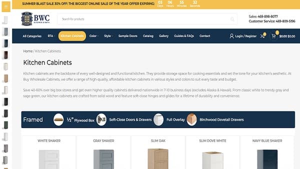 Understanding the Differences Between Wholesale and Retail Kitchen Cabinets