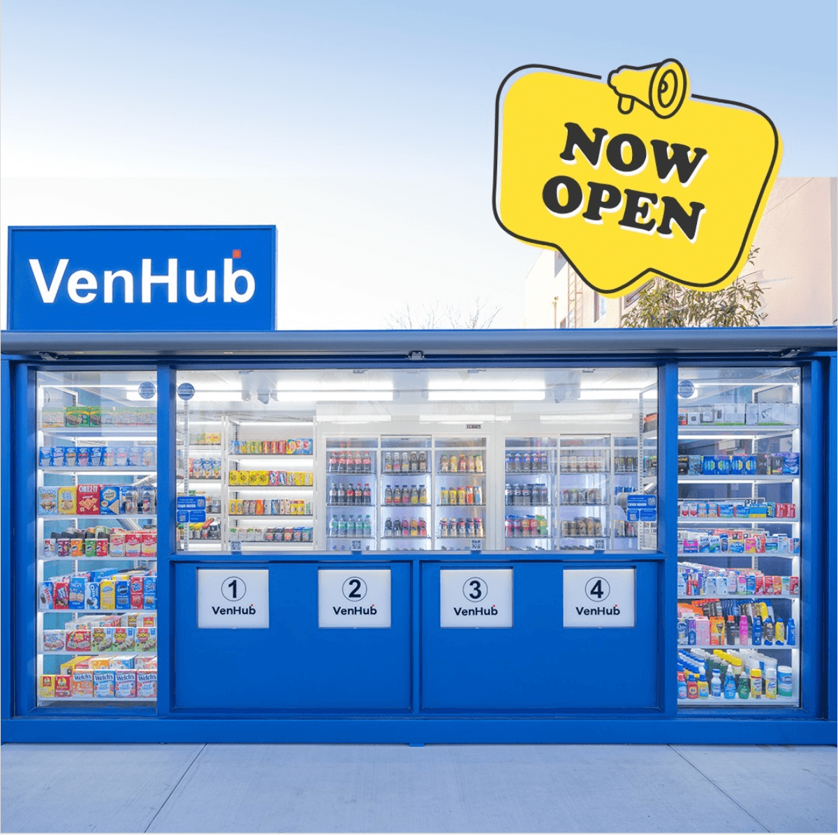 VenHub Launches 24/7 Smart Store in Hollywood, Pioneering Autonomous Retail