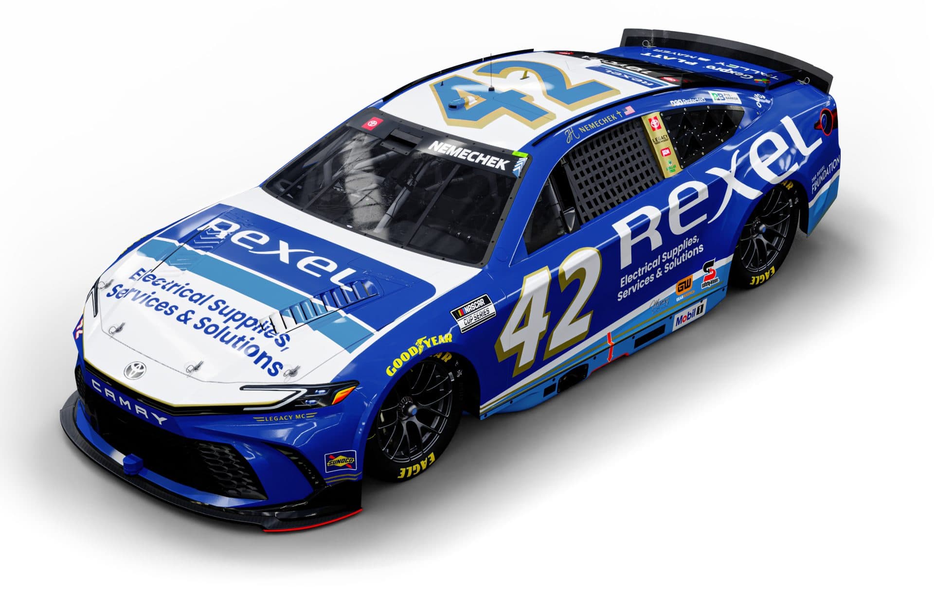 LEGACY MOTOR CLUB and Rexel USA Forge Partnership for 2026 NASCAR Season