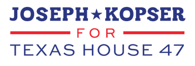 company logo for: Kopser for Texas House 47