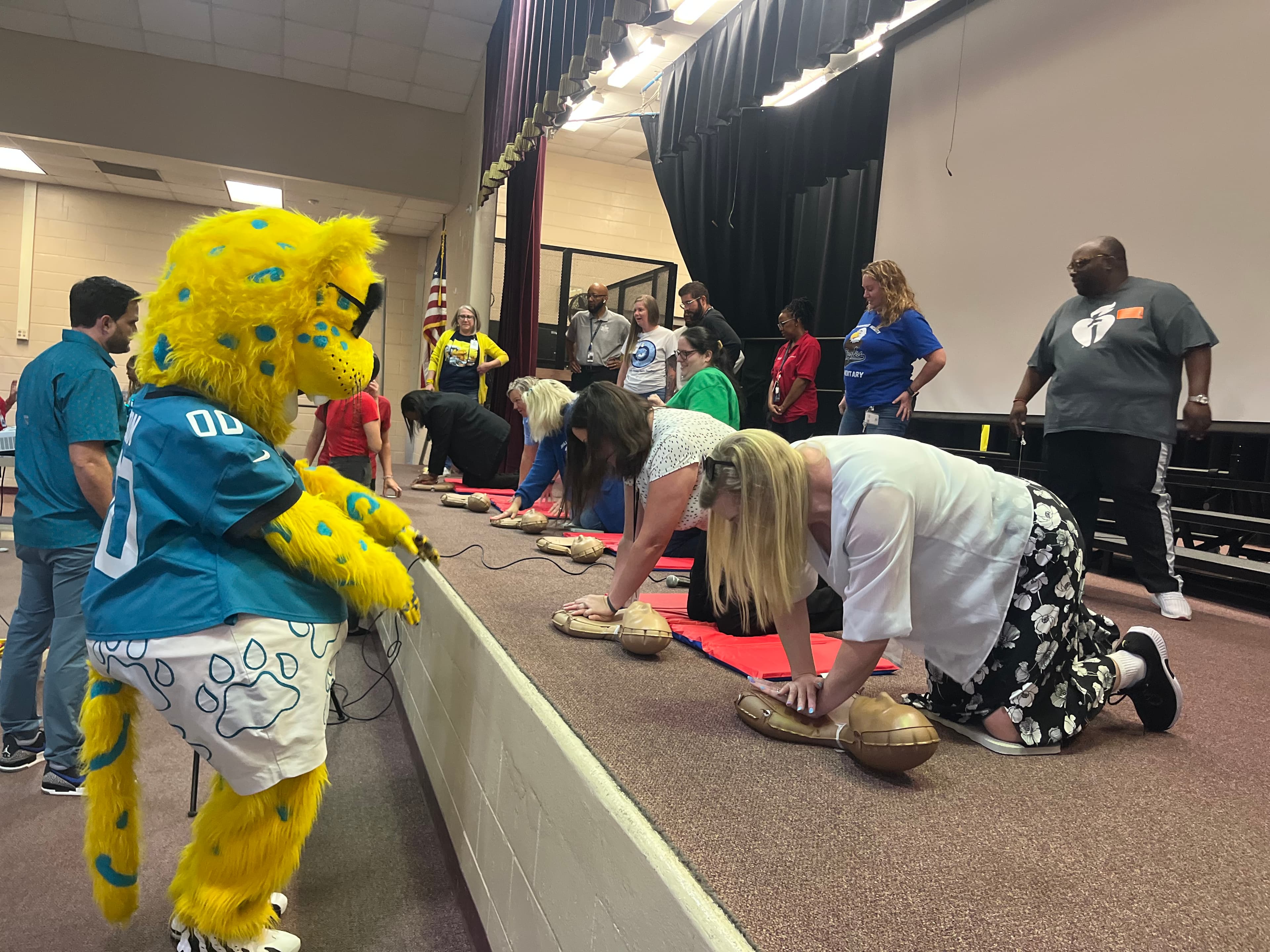 Jaguars Foundation Equips Duval County Schools with Critical CPR Training