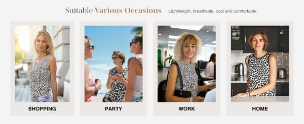 Dokotoo's Leopard Print Tank Top Redefines Women's Fashion Accessibility and Design