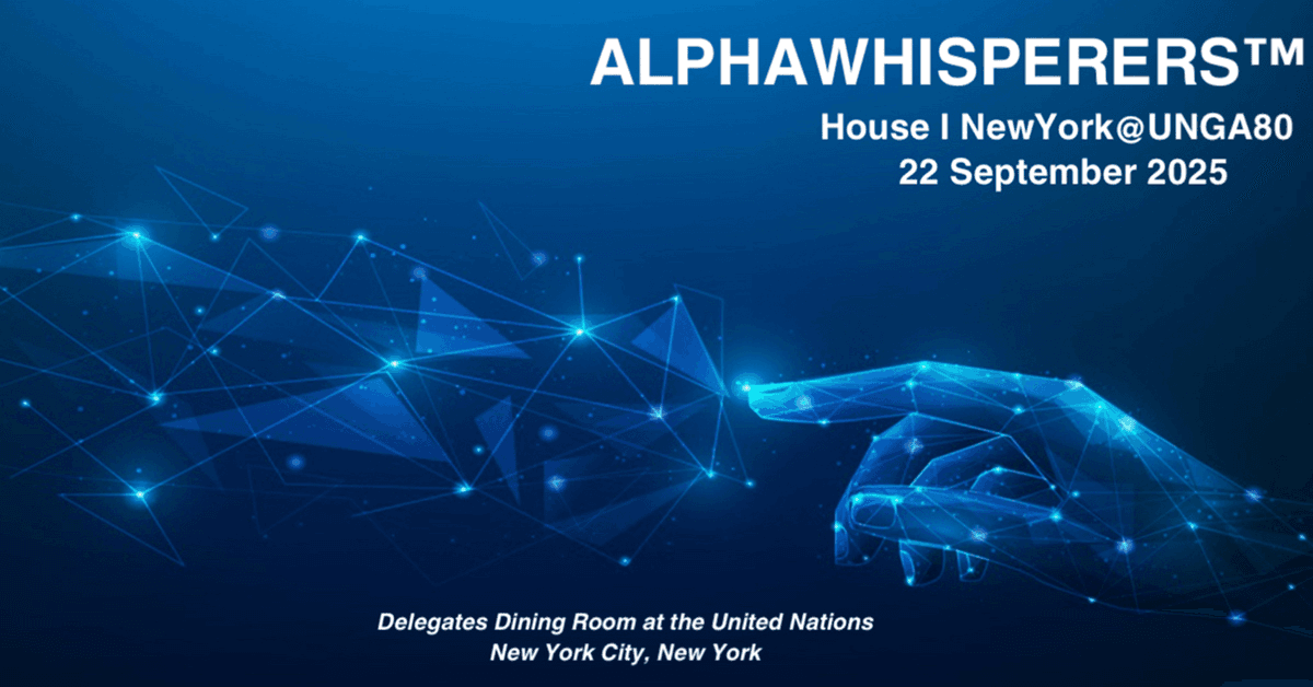 ALPHAWHISPERERS™ Launches Global Leadership Movement at United Nations During UNGA80