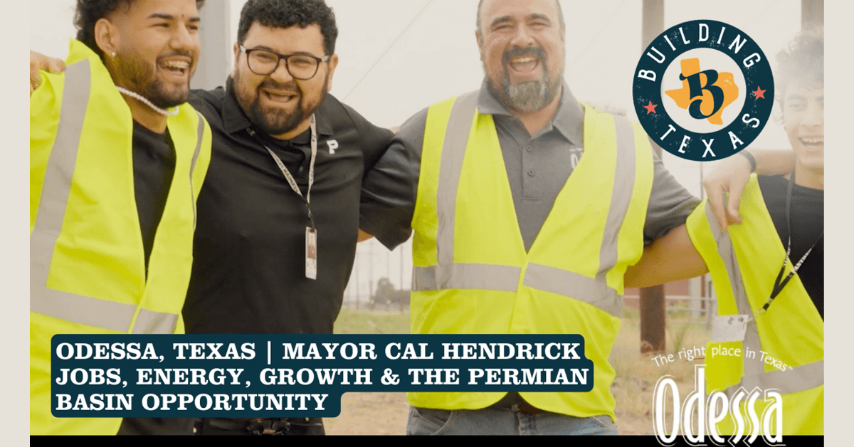 Odessa Mayor Outlines Economic Diversification and Workforce Development in Permian Basin