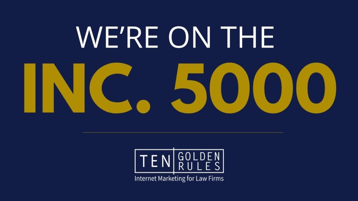 Ten Golden Rules Recognized on 2025 Inc. 5000 List for Rapid Growth