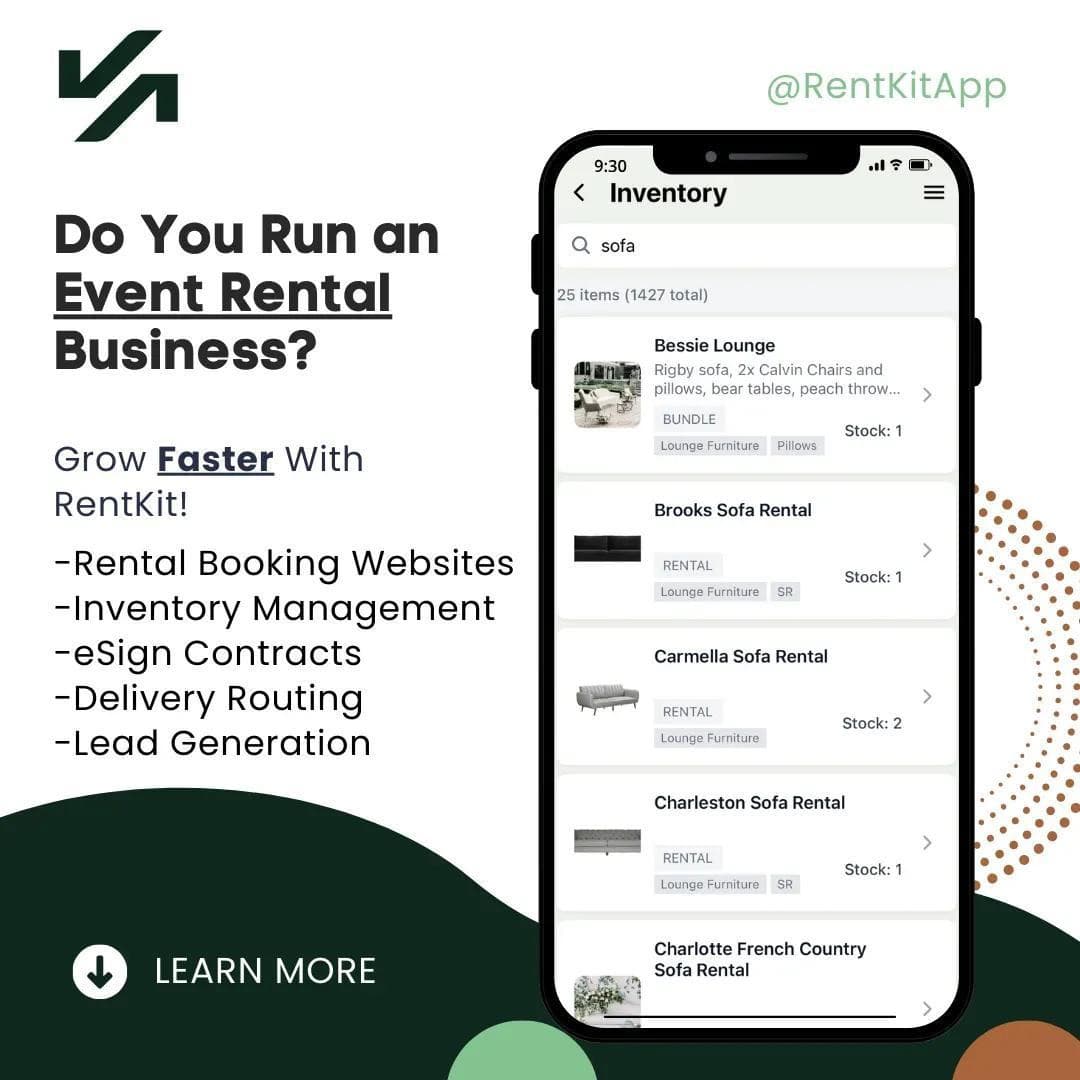 RentKit Emerges as a Premier Solution for Event Rental Software
