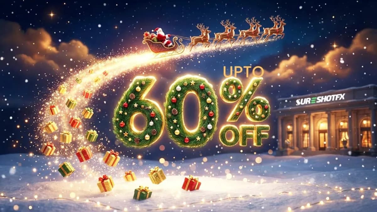 SureShotFX Announces Christmas Trading Offers with Up to 60% Discounts on Premium Signals