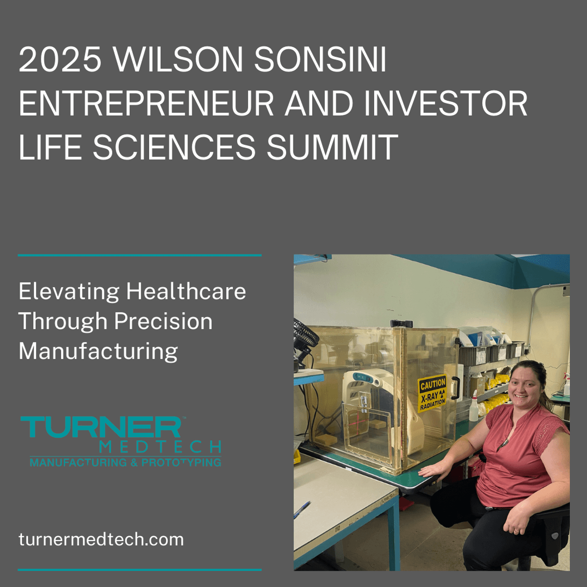 Turner MedTech Showcases Medical Device Manufacturing and Innovative Technologies at Life Sciences Summit