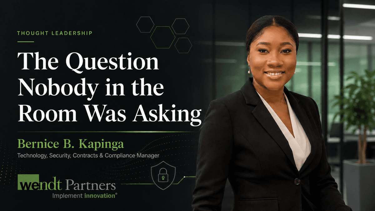 Wendt Partners' Bernice Kapinga to Address Legal Careers Workshop Following Security Milestones