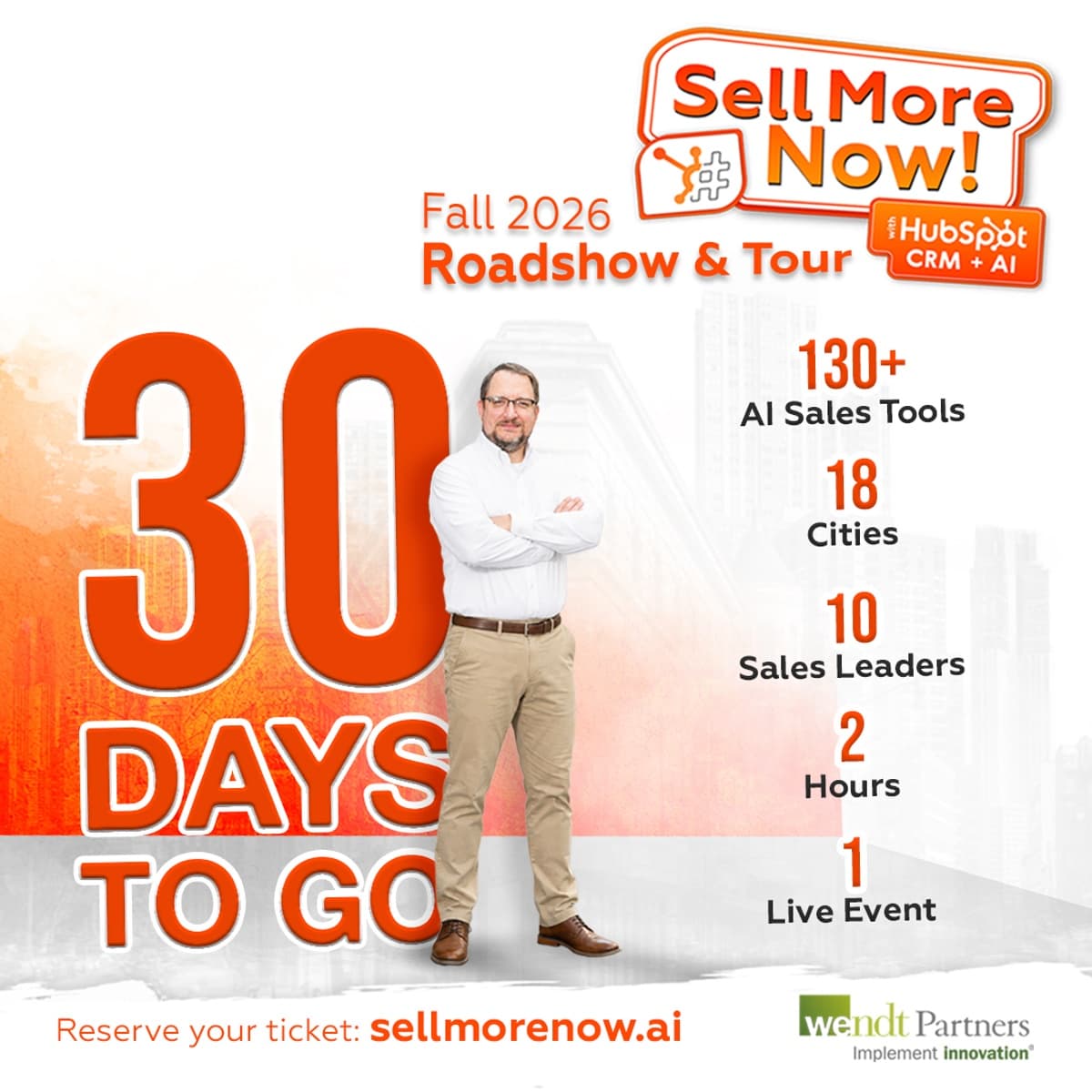 Top HubSpot Partner Launches Sell More Now with CRM and AI Event Series for Fall 2026