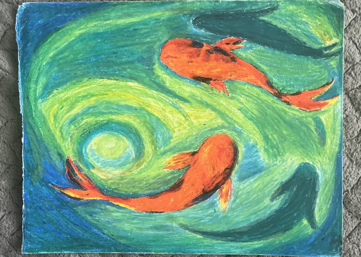 Young Artist Adelaide Perez Uses Ocean-Inspired Paintings to Raise Environmental Awareness