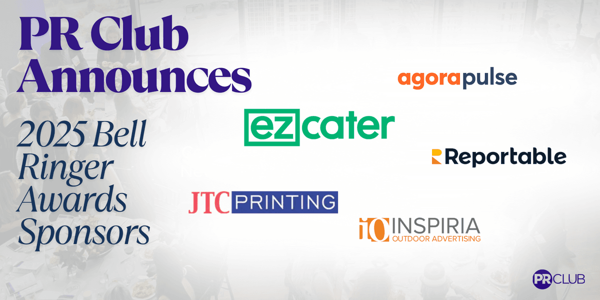 PR Club Announces Diverse Sponsor Lineup for 57th Annual Bell Ringer Awards