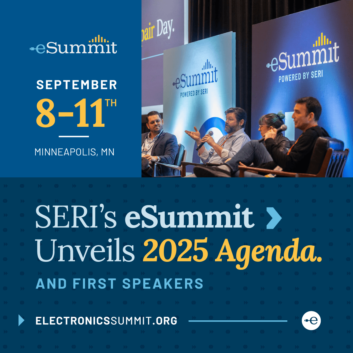 SERI’s eSummit 2025 Agenda and Speakers Announced to Accelerate Circular Economy for Electronics