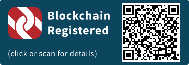 Código QR para Registro en la Cadena de Bloques Gráfico