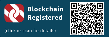 QrCode for Blockchain Registration Graphic