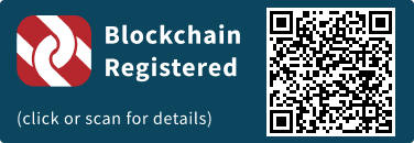 QrCode for Blockchain Registration Graphic