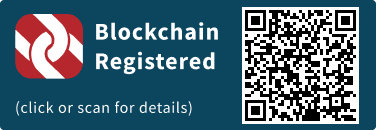 QrCode for Blockchain Registration Graphic