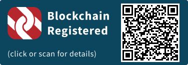 QrCode for Blockchain Registration Graphic