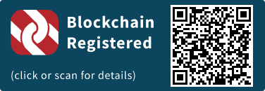 QrCode for Blockchain Registration Graphic