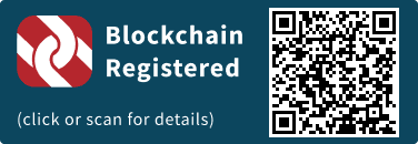 QrCode for Blockchain Registration Graphic