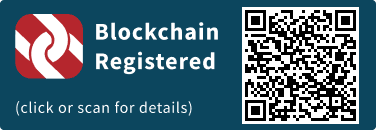 QrCode for Blockchain Registration Graphic