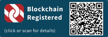 QrCode for Blockchain Registration Graphic