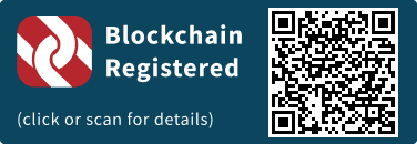 QrCode for Blockchain Registration Graphic