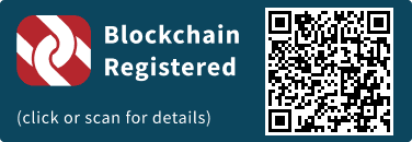 QrCode for Blockchain Registration Graphic