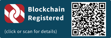 Código QR para Registro en la Cadena de Bloques Gráfico