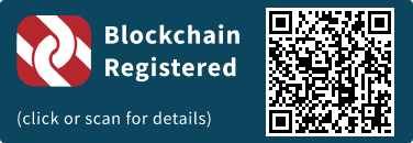 QrCode for Blockchain Registration Graphic