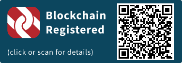QrCode for Blockchain Registration Graphic