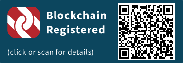 QrCode for Blockchain Registration Graphic