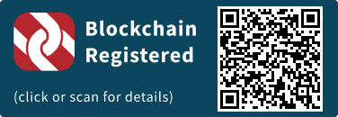 QrCode for Blockchain Registration Graphic