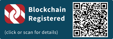 QrCode for Blockchain Registration Graphic
