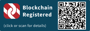 QrCode for Blockchain Registration Graphic