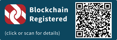 Código QR para Registro en la Cadena de Bloques Gráfico