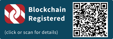 Código QR para Registro en la Cadena de Bloques Gráfico