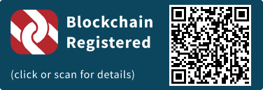 Código QR para Registro en la Cadena de Bloques Gráfico