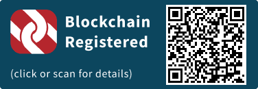 Código QR para Registro en la Cadena de Bloques Gráfico