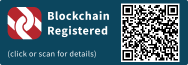 Código QR para Registro en la Cadena de Bloques Gráfico