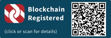 Código QR para Registro en la Cadena de Bloques Gráfico