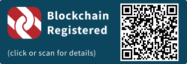 QrCode for Blockchain Registration Graphic