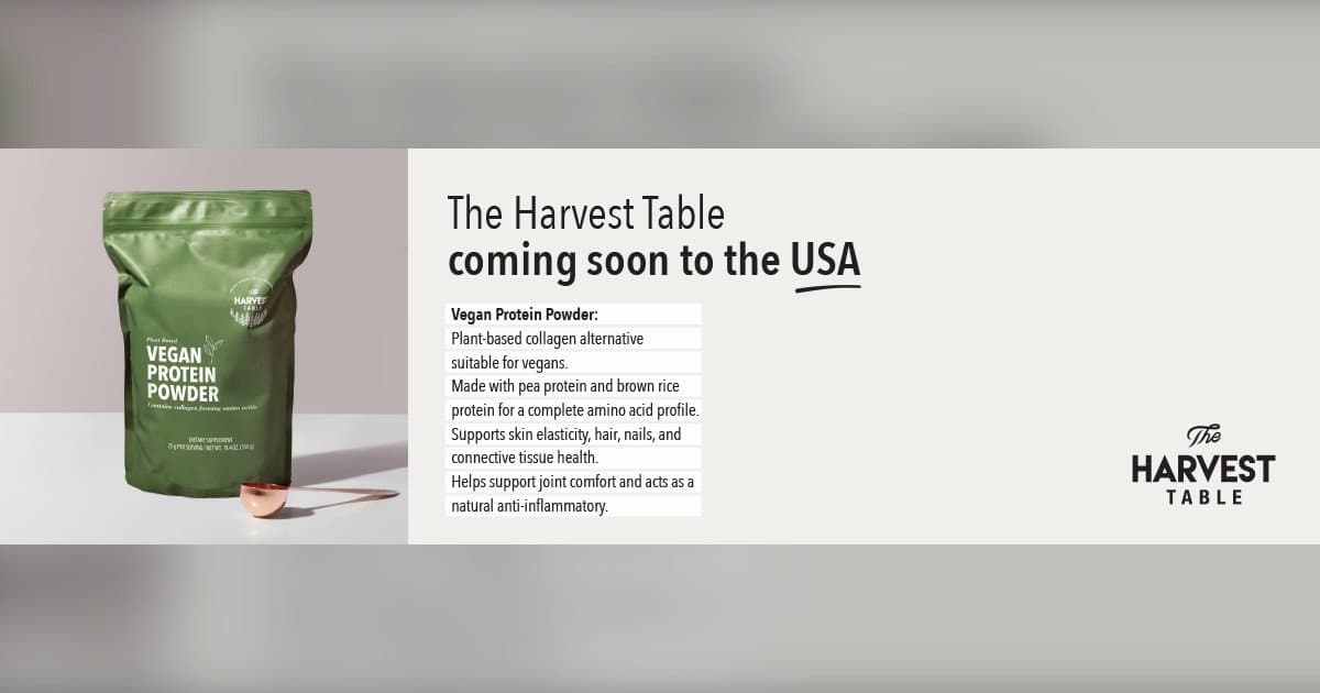 Wellness Brand The Harvest Table Expands U.S. Rollout with Planned Launch on Walmart.com
