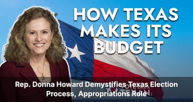 Texas Election Insights: Rep. Donna Howard on Primaries and Budgeting