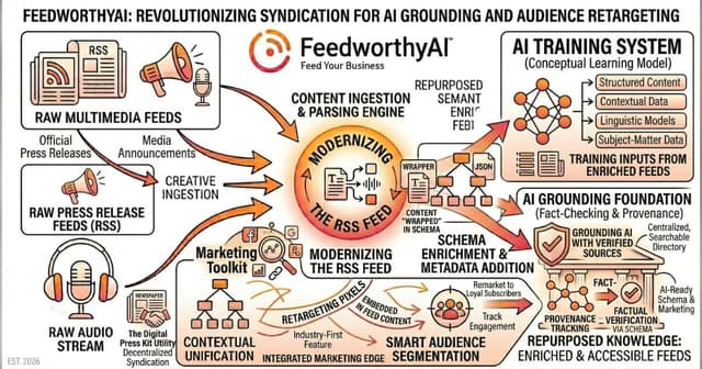 RSS Feeds Make a Comeback as FeedworthyAI Launches to Bridge the Gap Between Publishers and Artificial Intelligence