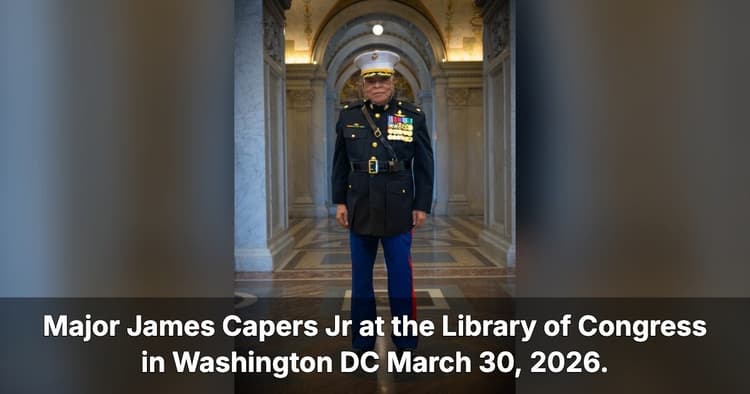 banner image for: Medal of Honor Designee Major James Capers Jr. Inducts Oral History into Library of Congress Veteran