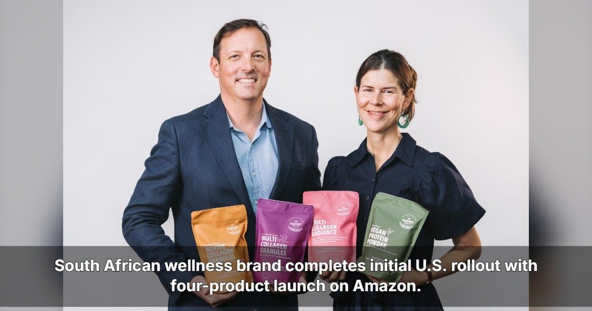 South African Wellness Brand The Harvest Table Launches Full Product Line on Amazon for U.S. Market