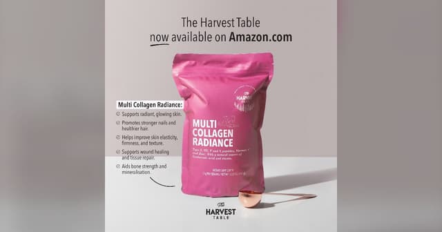 The Harvest Table Multi Collagen Radiance Now Available on Amazon